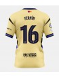 Billige Barcelona Fermin Lopez #16 Bortedrakt 2025-26 Kortermet